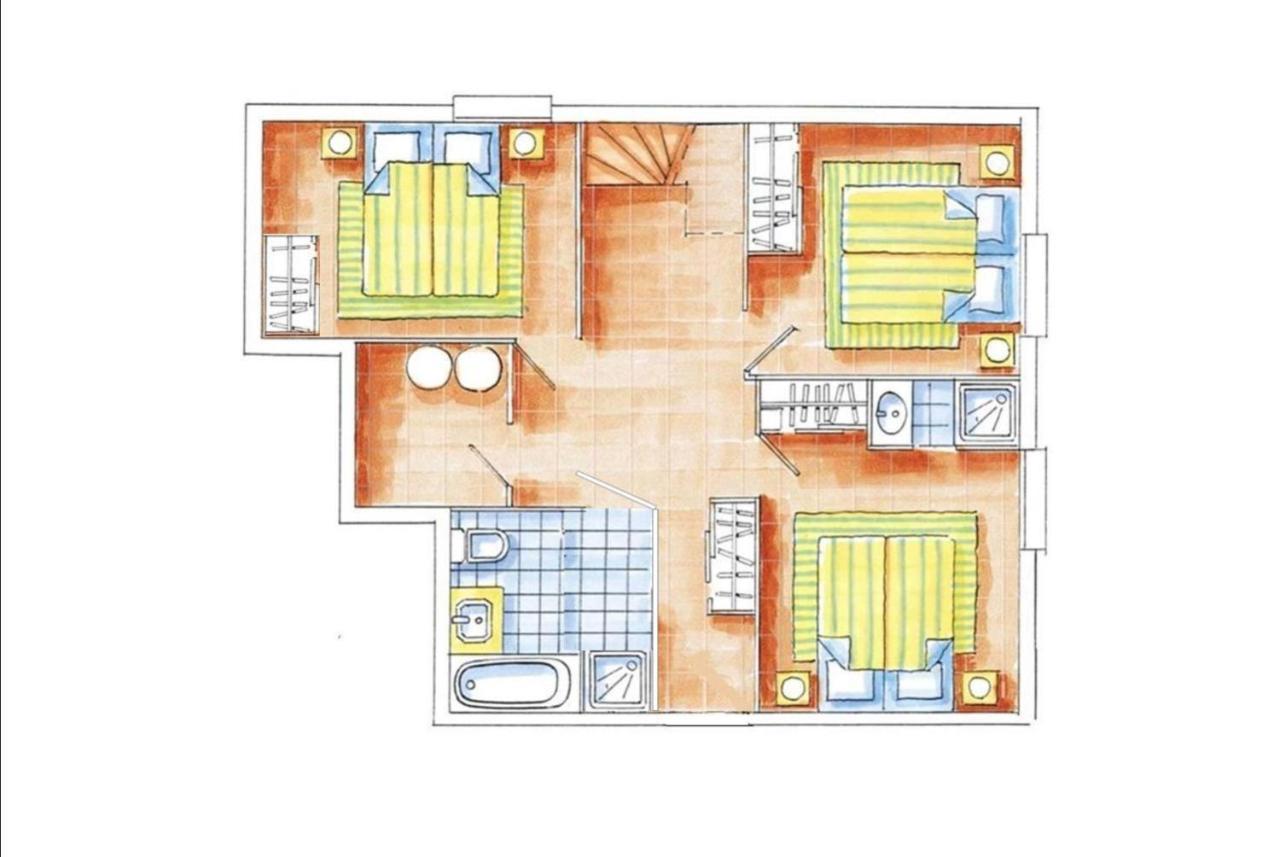 Chalet Ananas, Hameau Des Marmottes Saint-Martin-de-Belleville Buitenkant foto