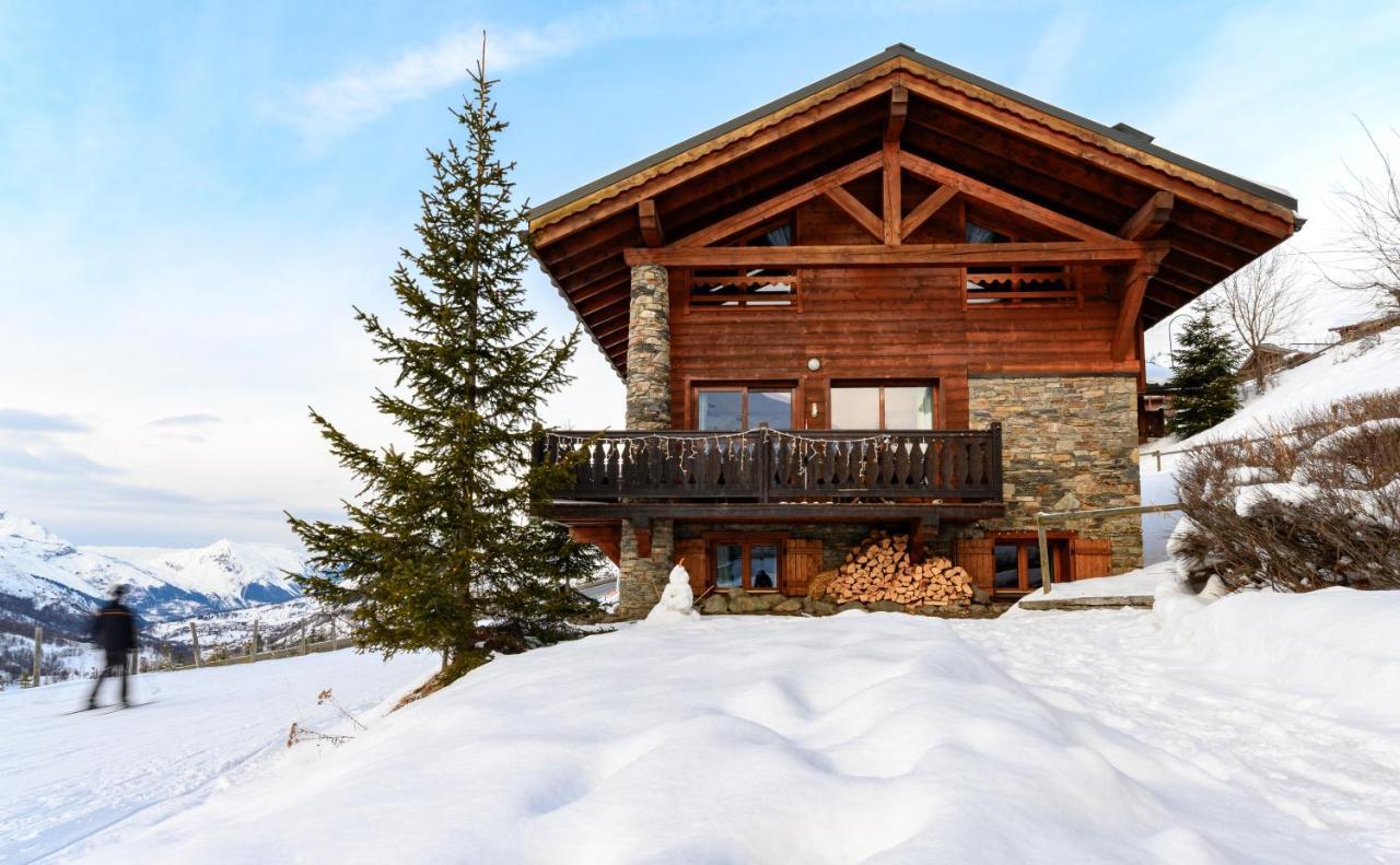 Chalet Ananas, Hameau Des Marmottes Saint-Martin-de-Belleville Buitenkant foto