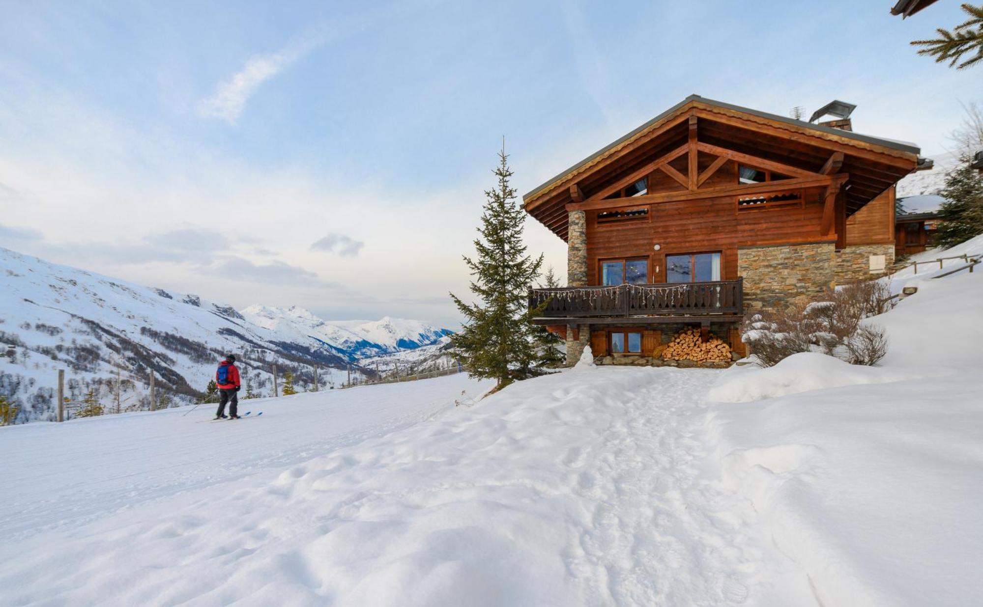 Chalet Ananas, Hameau Des Marmottes Saint-Martin-de-Belleville Buitenkant foto